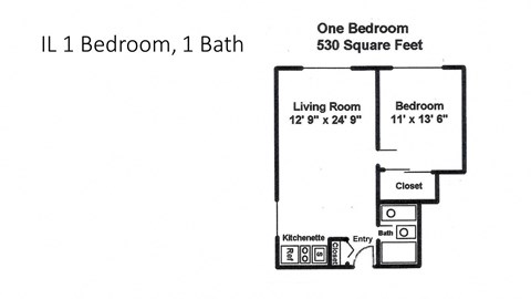 a floor plan of a house with a bathroom and a living room